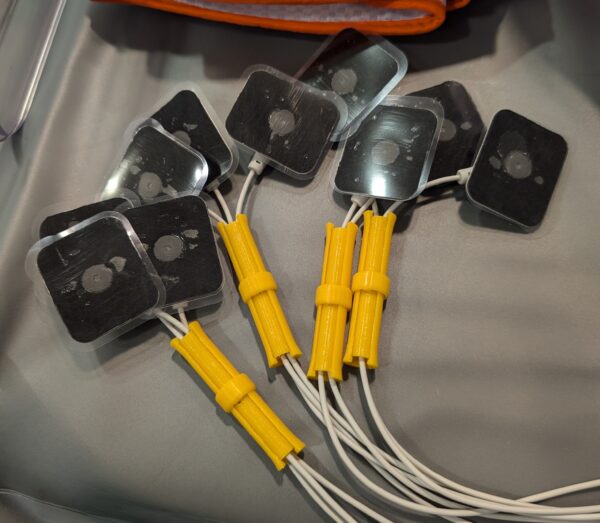 ECG cable organizer