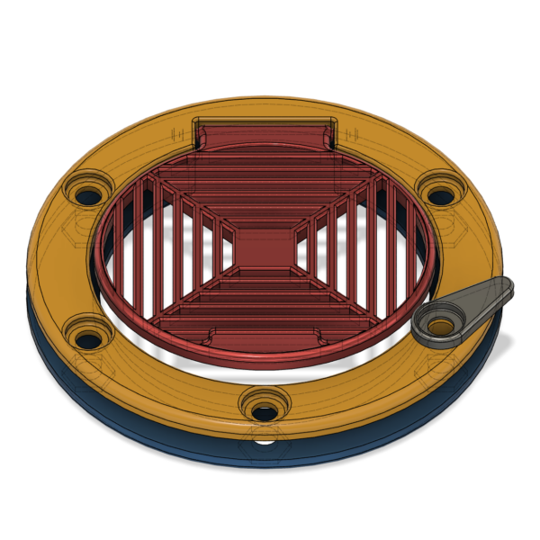 Aquarium Feeder Port for Mesh Top - Image 3